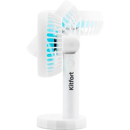 Портативный вентилятор Kitfort KT-402 White (Белый) EAC Портативный вентилятор Kitfort KT-402 White (Белый) EAC