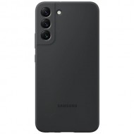 Клип-кейс Samsung Silicone Cover для Galaxy S22+ Черный (EF-PS906TBEGRU)