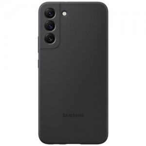 Клип-кейс Samsung Silicone Cover для Galaxy S22+ Черный (EF-PS906TBEGRU)  (13133)