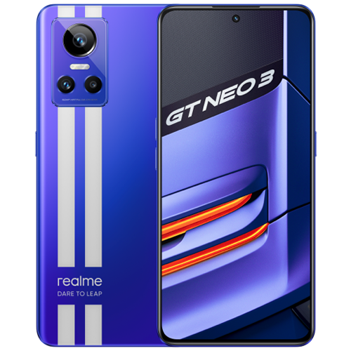 Смартфон Realme GT Neo 3 12/256Gb Nitro Blue (Синий) Global Version Смартфон Realme GT Neo 3 12/256Gb Nitro Blue (Синий) Global Version