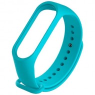 Силиконовый браслет для Xiaomi Mi Band 3/4 Turquoise (Бирюзовый) Силиконовый браслет для Xiaomi Mi Band 3/4 Turquoise (Бирюзовый)