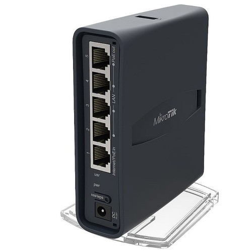 Беспроводной маршрутизатор MikroTik RB952Ui-5ac2nD-TC 802.11ac 733Mbps 5xLAN Беспроводной маршрутизатор MikroTik RB952Ui-5ac2nD-TC 802.11ac 733Mbps 5xLAN