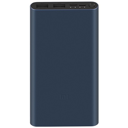 Внешний аккумулятор Xiaomi Mi Power Bank 3 10000 mA/h PLM13ZM Black (Черный)