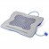 Охлаждающая подставка для ноутбука Crown CMLC-1001 Silver (Серебристая)