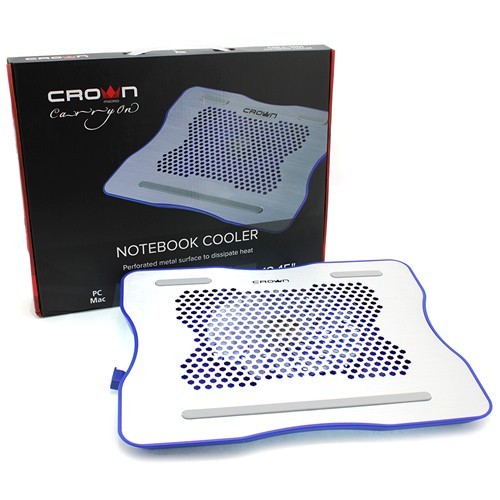 Охлаждающая подставка для ноутбука Crown CMLC-1001 Silver (Серебристая) Охлаждающая подставка для ноутбука Crown CMLC-1001 Silver (Серебристая)