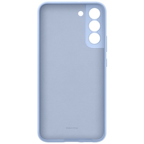 Клип-кейс Samsung Silicone Cover для Galaxy S22+ Голубой (EF-PS906TLEGRU) Клип-кейс Samsung Silicone Cover для Galaxy S22+ Голубой (EF-PS906TLEGRU)