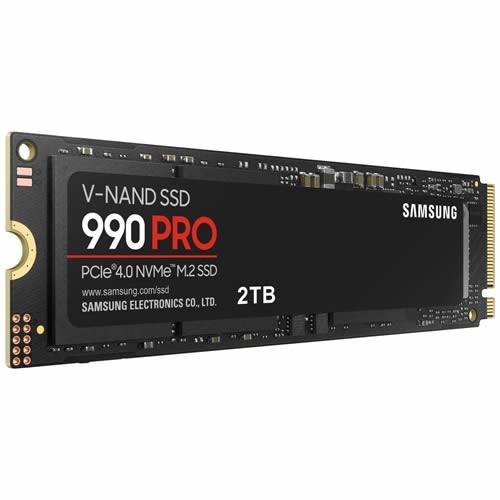 Твердотельный накопитель Samsung 990 PRO NVMe M.2 SSD 2Tb MZ-V9P2T0BW