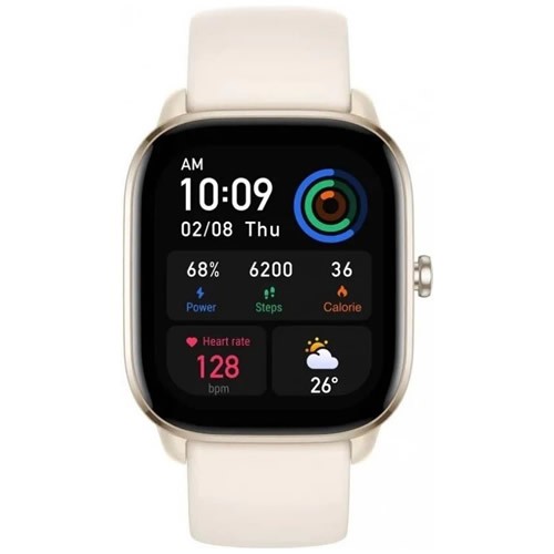 Часы Amazfit GTS 4 Mini Moonlight White (Лунно-белый) EAC Часы Amazfit GTS 4 Mini Moonlight White (Лунно-белый) EAC