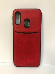 Силиконовая накладка для Samsung Galaxy A40 (Красная) Monarch Силиконовая накладка для Samsung Galaxy A40 (Красная) Monarch