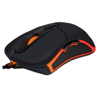 Проводная мышь Qcyber Hype USB оптическая Black (Черная)