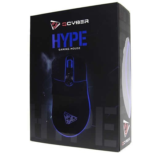 Проводная мышь Qcyber Hype USB оптическая Black (Черная) Проводная мышь Qcyber Hype USB оптическая Black (Черная)