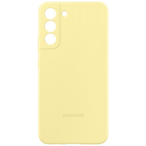 Клип-кейс Samsung Silicone Cover для Galaxy S22+ Желтый (EF-PS906TYEGRU) Клип-кейс Samsung Silicone Cover для Galaxy S22+ Желтый (EF-PS906TYEGRU)