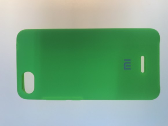 Чехол накладка с логотипом Mi для Xiaomi redmi 6A Зеленая