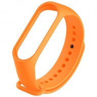 Силиконовый браслет для Xiaomi Mi Band 3/4 Orange (Оранжевый) Силиконовый браслет для Xiaomi Mi Band 3/4 Orange (Оранжевый)