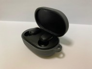 Силиконовый чехол для беспроводных наушников Xiaomi AirDots/Redmi AirDots (Grey) Серый Силиконовый чехол для беспроводных наушников Xiaomi AirDots/Redmi AirDots (Grey) Серый
