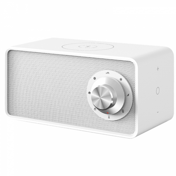 Колонка с поддержкой беспроводной зарядки Qualitell Wireless Charging Speaker White (Белый) Колонка с поддержкой беспроводной зарядки Qualitell Wireless Charging Speaker White (Белый)
