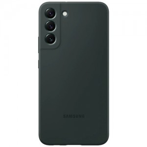 Клип-кейс Samsung Silicone Cover для Galaxy S22+ Зеленый (EF-PS906TGEGRU)  (13136)