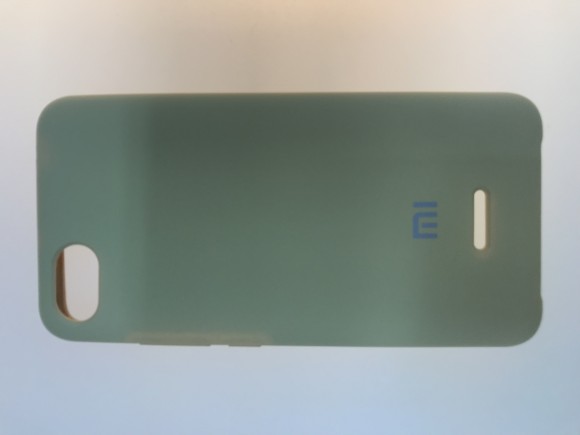 Чехол накладка с логотипом Mi для Xiaomi redmi 6A Бирюзовая
