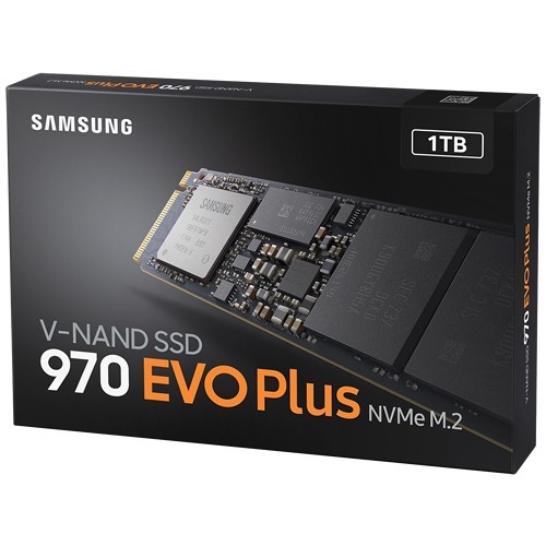 Твердотельный накопитель Samsung 970 EVO Plus NVMe M.2 SSD 1Tb MZ-V7S1T0BW Твердотельный накопитель Samsung 970 EVO Plus NVMe M.2 SSD 1Tb MZ-V7S1T0BW
