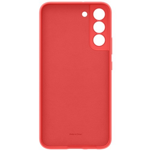 Клип-кейс Samsung Silicone Cover для Galaxy S22+ Красный (EF-PS906TPEGRU)