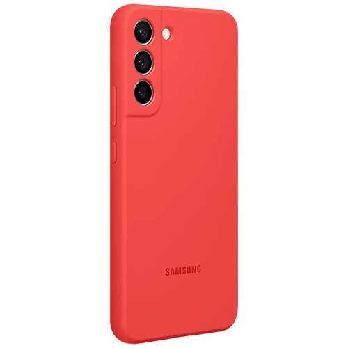 Клип-кейс Samsung Silicone Cover для Galaxy S22+ Красный (EF-PS906TPEGRU)