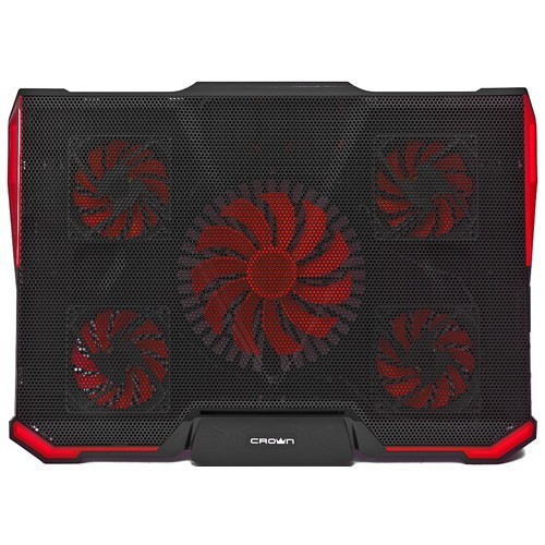 Охлаждающая подставка для ноутбука Crown CMLS-K330 Red (Красная) Охлаждающая подставка для ноутбука Crown CMLS-K330 Red (Красная)