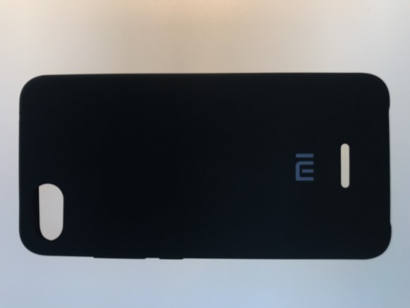 Чехол накладка с логотипом Mi для Xiaomi redmi 6A Черная