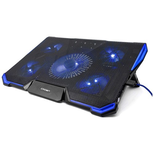 Охлаждающая подставка для ноутбука Crown CMLS-K331 Blue (Синяя) Охлаждающая подставка для ноутбука Crown CMLS-K331 Blue (Синяя)
