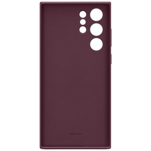 Клип-кейс Samsung Silicone Cover для Galaxy S22 Ultra Бургунди (EF-PS908TEEGRU) Клип-кейс Samsung Silicone Cover для Galaxy S22 Ultra Бургунди (EF-PS908TEEGRU)