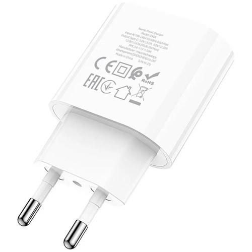 Сетевое зарядное устройство Hoco C94A 20W White (Белый) без кабеля Сетевое зарядное устройство Hoco C94A 20W White (Белый) без кабеля