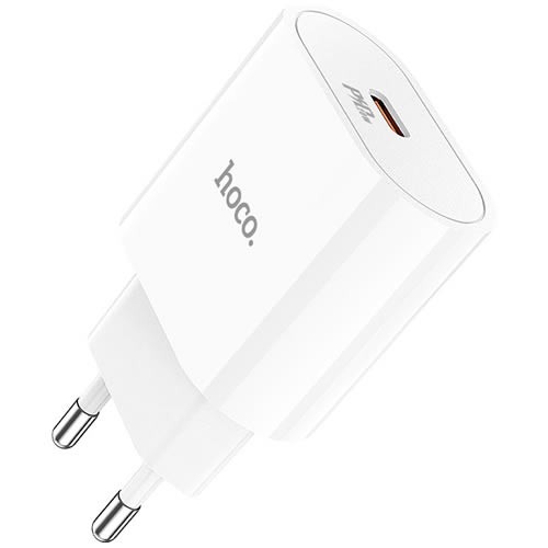 Сетевое зарядное устройство Hoco C94A 20W White (Белый) без кабеля Сетевое зарядное устройство Hoco C94A 20W White (Белый) без кабеля