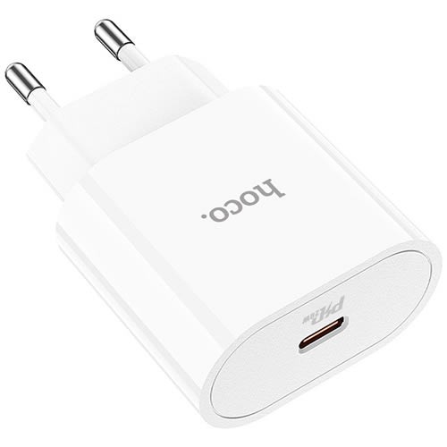 Сетевое зарядное устройство Hoco C94A 20W White (Белый) без кабеля Сетевое зарядное устройство Hoco C94A 20W White (Белый) без кабеля