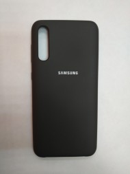 Силиконовая накладка для Samsung Galaxy A30S (Черная) Силиконовая накладка для Samsung Galaxy A30S (Черная)