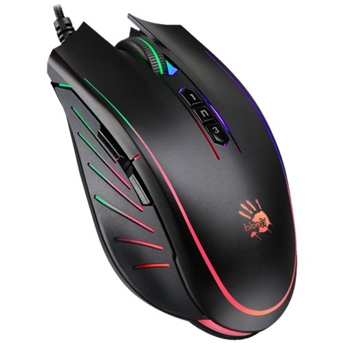 Проводная мышь A4Tech Bloody P81S USB оптическая Black (Черная) Проводная мышь A4Tech Bloody P81S USB оптическая Black (Черная)