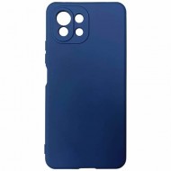 Силиконовая накладка для Xiaomi Mi 11 Lite/ Mi 11 Lite NE Dark Blue (Темно-синяя) Силиконовая накладка для Xiaomi Mi 11 Lite/ Mi 11 Lite NE Dark Blue (Темно-синяя)