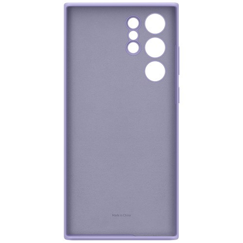 Клип-кейс Samsung Silicone Cover для Galaxy S22 Ultra Фиолетовый (EF-PS908TVEGRU)
