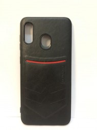 Силиконовая накладка для Samsung Galaxy A20 (Черная) Monarch Силиконовая накладка для Samsung Galaxy A20 (Черная) Monarch