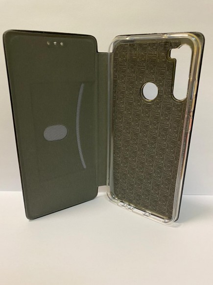 Чехол книжка для Xiaomi redmi Note 8T  (Черная)