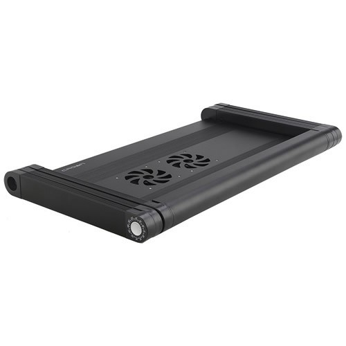 Универсальный стол-подставка с активным охлаждением для ноутбука Crown CMLS-100 Black (Черный) Универсальный стол-подставка с активным охлаждением для ноутбука Crown CMLS-100 Black (Черный)