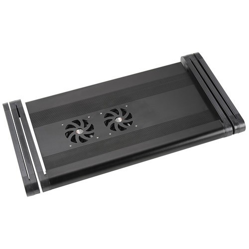 Универсальный стол-подставка с активным охлаждением для ноутбука Crown CMLS-100 Black (Черный) Универсальный стол-подставка с активным охлаждением для ноутбука Crown CMLS-100 Black (Черный)