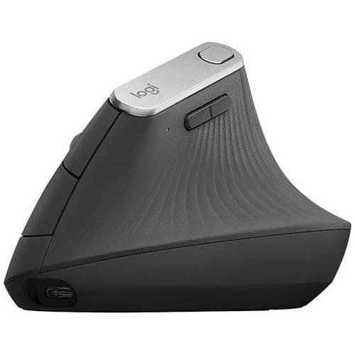 Беспроводная вертикальная мышь Logitech Mouse MX Vertical Black (Черный)