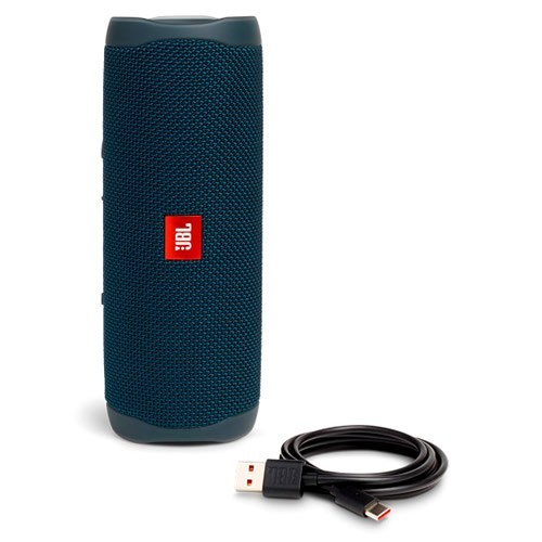 Портативная акустика JBL Flip 5 Blue (Синий) EAC Портативная акустика JBL Flip 5 Blue (Синий) EAC