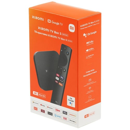 ТВ-приставка Xiaomi Mi Box S (2nd Gen) PFJ4167RU