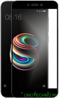 Защитное стекло 2D для Xiaomi Redmi 5A черное Защитное стекло 2D для Xiaomi Redmi 5A черное
