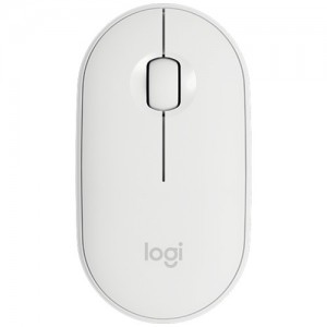 Беспроводная мышь Logitech Pebble M350 White (Белая) 910-005716 EAC  (10237)