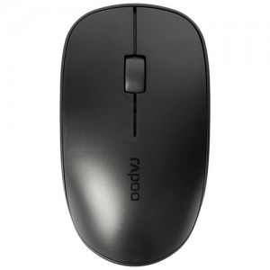 Беспроводная мышь Rapoo M200 Silent Bluetooth/USB оптическая Black (Черная)  (10338)