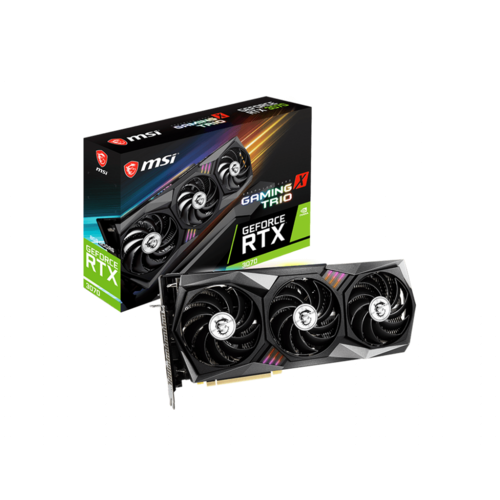 Видеокарта PCI-E MSI nVidia GeForce RTX 3070 Gaming X Trio 8192Mb GDDR6X ( RTX 3070 Gaming X Trio ) Ret EAC Видеокарта PCI-E MSI nVidia GeForce RTX 3070 Gaming X Trio 8192Mb GDDR6X ( RTX 3070 Gaming X Trio ) Ret EAC