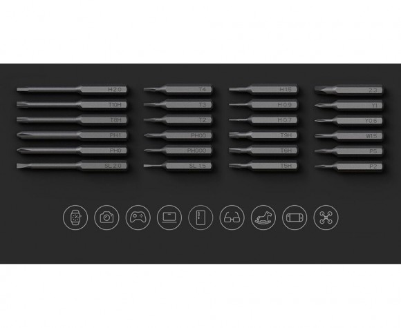 Электрическая отвёртка Xiaomi Mijia Electric Precision Screwdriver (24в1) Электрическая отвёртка Xiaomi Mijia Electric Precision Screwdriver (24в1)