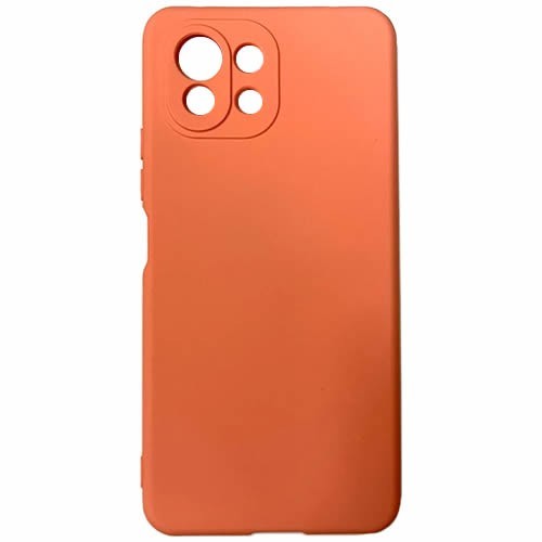 Силиконовая накладка для Xiaomi Mi 11 Lite/ Mi 11 Lite NE Pink (Розовая)