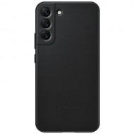 Клип-кейс Samsung Leather для Galaxy S22+ Черный (EF-VS906LBEGRU) Клип-кейс Samsung Leather для Galaxy S22+ Черный (EF-VS906LBEGRU)